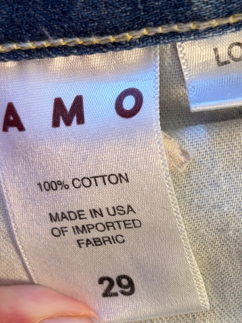 AMO Loverboy Wanderer Blue Jeans - Picture 9 of 12